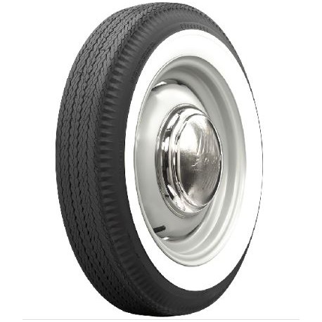 640x15 (640-15) 86P TL FIRESTONE FLANC BLANC 70 MM