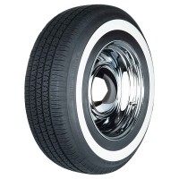 Kontio tyre 215/75R14 100S TL M+S WhitePaw Classic Whitewall 2⅞" (73mm), P215/75R14