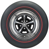 GR70-15 97S TL Firestone Wide Oval Radial Redline M+S replaces 225/70R15