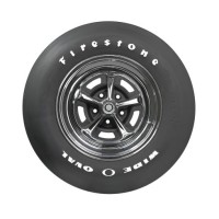 Firestone Wide Oval Raised White Letter F70-14