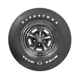 Firestone Wide Oval Raised White Letter F70-14