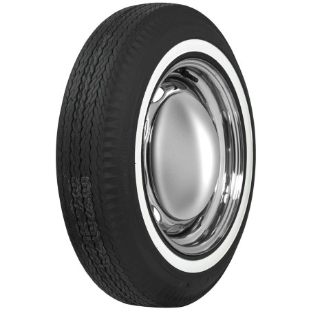 560x15 (560-15) TL FIRESTONE FLANC BLANC 25MM (1")