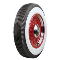 650x16 Firestone 4" Whitewall non Script